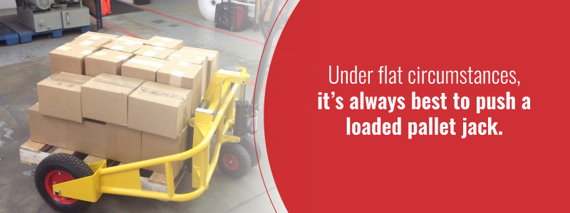 under flat circumstances