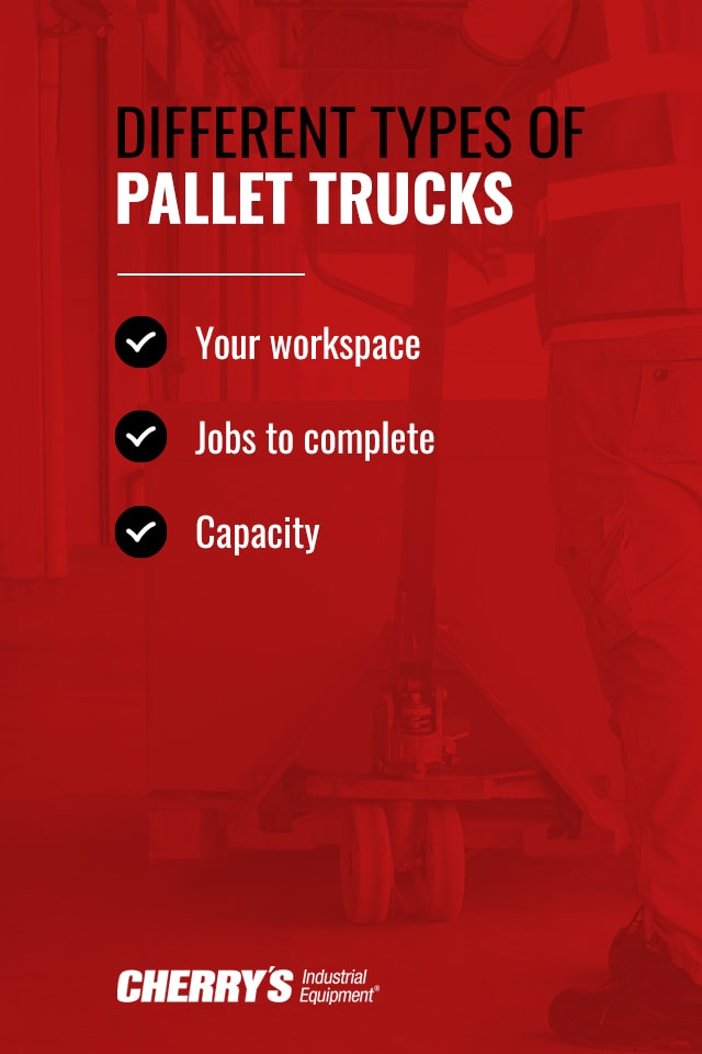 types of pallet trucks