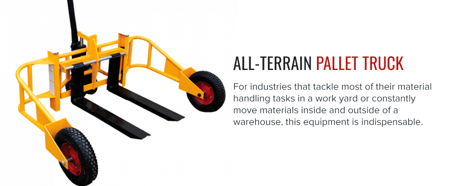 what is an all terrain pallet truck