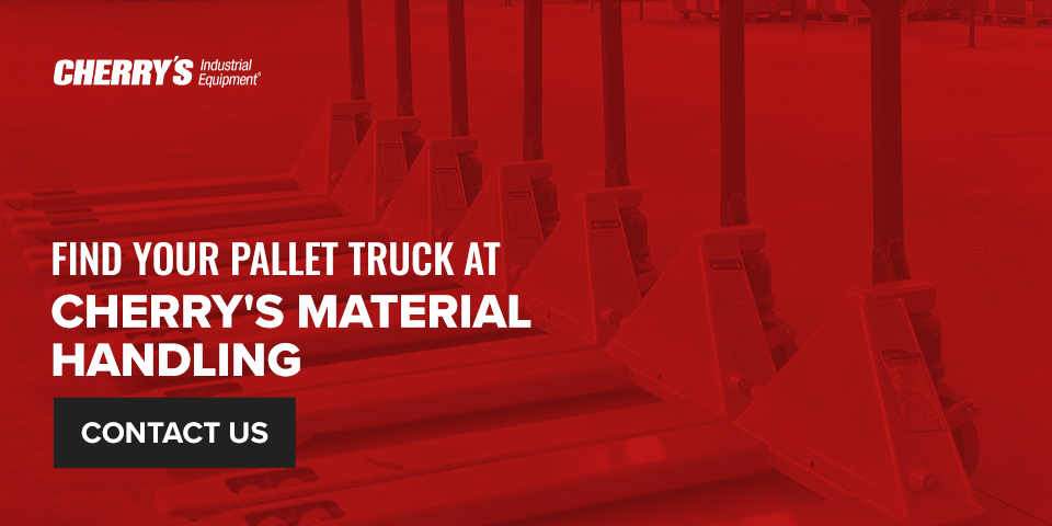 contact cherry's Material handling for pallet trucks